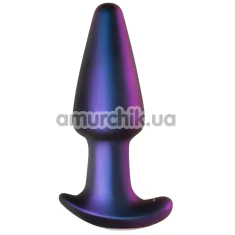 Анальна пробка з ротацією Hueman Meteoroid Remote-Controlled Rimming Anal Plug, фіолетова - Фото №1