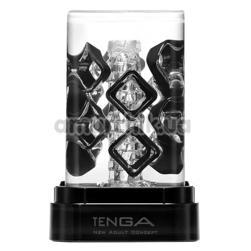 Мастурбатор Tenga Crysta Block, прозрачный