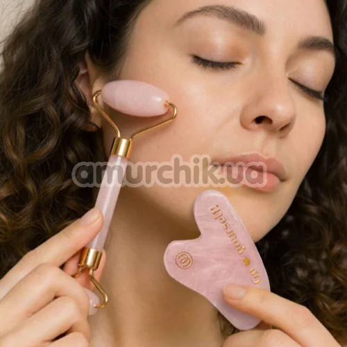 Набор массажеров гуаша Womanizer Gua Sha Set, розовый