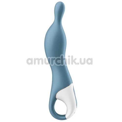 Вібратор для точки G Satisfyer A-Mazing 1, блакитний