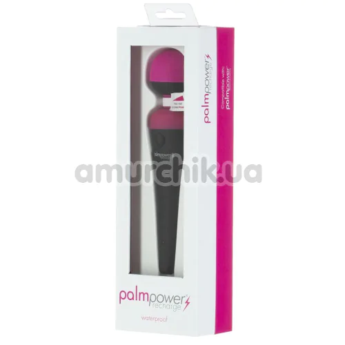 Універсальний вібромасажер Palm Power Recharge Massage Wand, рожевий
