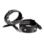 Фиксаторы для рук Art of Sex Eva Faux Leather, черные - Фото №1