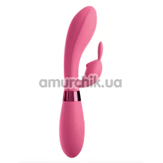 Вибратор OMG! Rabbits #Selfie Silicone Vibrator, розовый - Фото №1