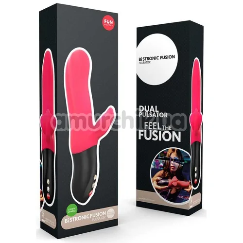 Пульсатор Fun Factory Bi Stronic Fusion, красный