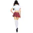 Костюм школьницы Leg Avenue Miss Prep School красный: топ + юбочка + бантики + галстук - Фото №3