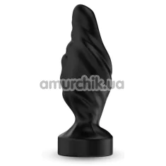Анальна пробка з вібрацією Boss Series Limonster Anal Plug, чорна - Фото №1