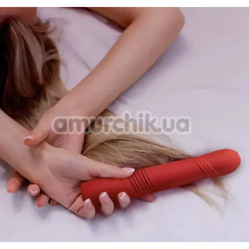 Вібратор з поштовхами Lovense Gravity, червоний