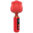 Клиторальный вибратор Loviss Rose Massage Wand Vibrator, красный - Фото №3