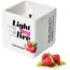 Массажная свеча Love To Love Light My Fire Strawberry - клубника, 80 мл - Фото №1