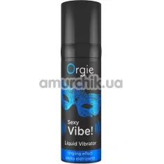 Збуджуючий гель з ефектом вібрації Sexy Vibe! Liquid Vibrator, 15 мл - Фото №1