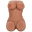 Искусственная вагина и анус Cheap Thrills The Lifeguard, светло-коричневая - Фото №2