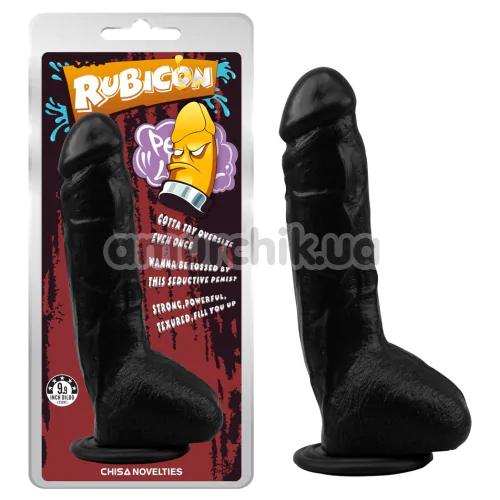 Фаллоимитатор Rubicon Brunet Trick Penis 9.9, черный