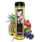 Массажное масло Shunga Erotic Massage Oil Libido Exotic Fruits - экзотические фрукты, 240 мл - Фото №1