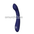 Вибратор для точки G Blue Evolution Hybris, синий - Фото №1