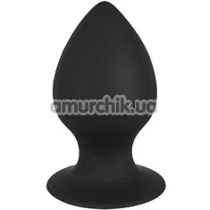 Анальна пробка Bum Charmer Size M, чорна - Фото №1