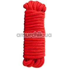Веревка Guilty Pleasure Bondage Rope 5m, красная - Фото №1