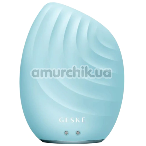 Ультразвуковая щетка для лица Geske Sonic Facial Brush 5 in 1, бирюзовая