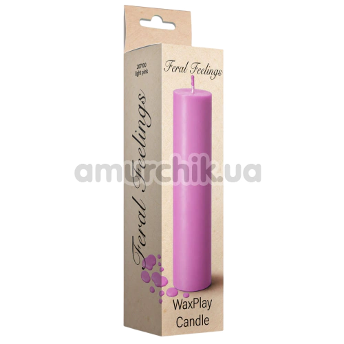 Свеча Feral Feelings WaxPlay Candle, светло-розовая