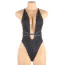 Боді Star Night Deep V Diamond Backless Bodysuit, чорне - Фото №5
