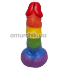 Скарбничка у вигляді пеніса Diverty Sex, райдужна - Фото №1