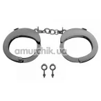Наручники Roomfun Blacker Handcuffs, сірі - Фото №1