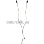 Затискачі для сосків Sportsheets Midnight Sincerely Nipple Clips, срібні - Фото №1