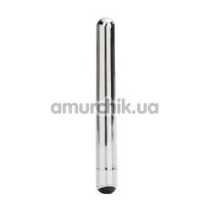 Вибратор 5-Function Precious Metal Slims, серебряный - Фото №1
