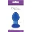 Анальна пробка Crystal Premium Glass Small, синя - Фото №6