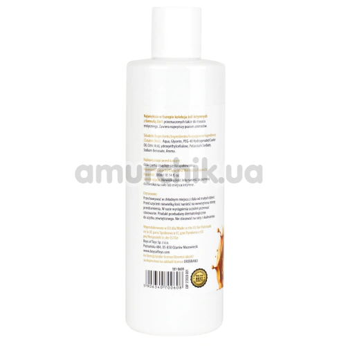 Масажний лубрикант MyLove Aroma Series Personal Lubricant 2in1 Caramel - карамель, 300 мл