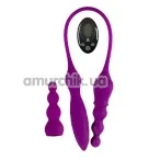 Двуконечный вибратор Adrien Lastic Exploring Senses 2X, фиолетовый - Фото №1
