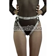 Портупея Feral Feelings Belt Briefs, біла - Фото №1