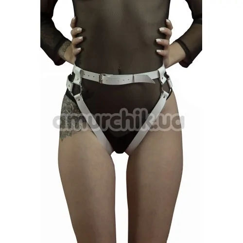 Портупея Feral Feelings Belt Briefs, белая - Фото №1