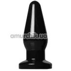Анальная пробка Frisky Black Anal Plug Large, черная - Фото №1