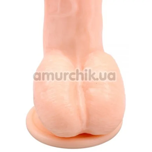 Фаллоимитатор Ballsy Super Cock Jeff Stryker 8.9, телесный