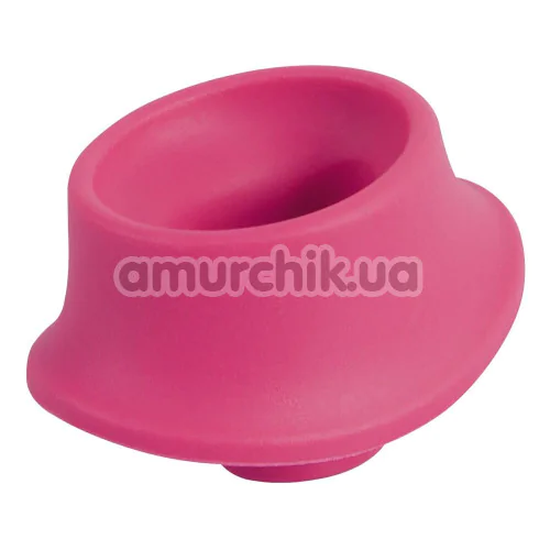 Набор насадок на симулятор орального секса для женщин Womanizer Premium, Classic (Size L), темно-розовый