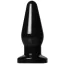 Анальная пробка Frisky Black Anal Plug Large, черная - Фото №1