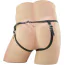Порожній страпон 7 Silicone Hollow Strap-On, чорний - Фото №3