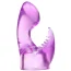 Насадка на универсальный вибромассажер Leten G Spot Vibration Massager Headgear 4, фиолетовая - Фото №1