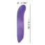 Вибратор для точки G Flashing Mini Vibe 55174, фиолетовый - Фото №4