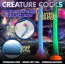 Анальный фаллоимитатор Creature Cocks Glows In The Dark Makara, разноцветный - Фото №10