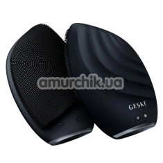 Ультразвуковая щетка для лица Geske Sonic Facial Brush 5 in 1, черная - Фото №1
