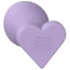 Анальна пробка Love Signal Heart Plug Medium, бузкова - Фото №3
