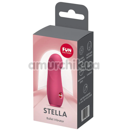 Клиторальный вибратор Fun Factory Stella, розовый