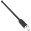 Уретральна вставка з вібрацією Silicone Dilator Urethral Vibrator M, чорна - Фото №2