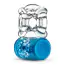 Віброкільце для члена Play With Me One Night Stand Vibrating C-Ring, блакитне - Фото №2
