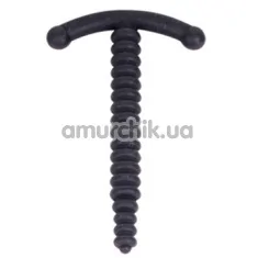 Уретральна вставка Mister B Kiotos Penis Stick Plug 57 x 7 мм, чорна - Фото №1