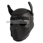Маска Собаки Sins Inquisition Be My Master Bondage Doggy Hood, чорна - Фото №1