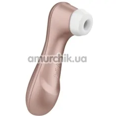 Симулятор орального сексу для жінок Satisfyer Pro 2, золотий - Фото №1