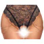 Боди Abierta Fina Crotchless Body, черное - Фото №5