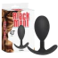 Анальная пробка Black Mont 4 Anal Play Plug L, черная - Фото №5